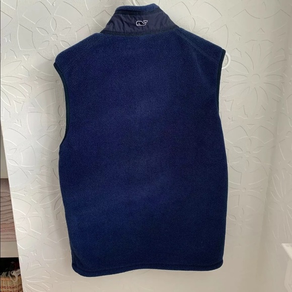Men’s Vineyard Vines Fleece Vest - Picture 3 of 5